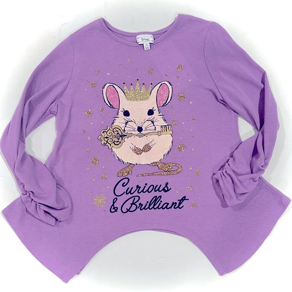 ⭐️HP⭐️Dsigned Disney Nutcracker Mouse King Top CM - Picture 1 of 7